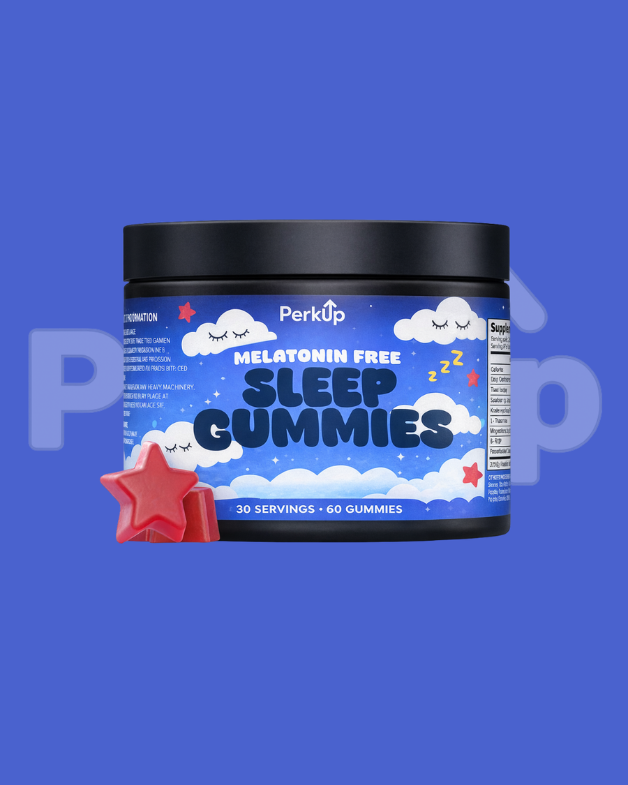 Perkup melatonin-free sleep gummies