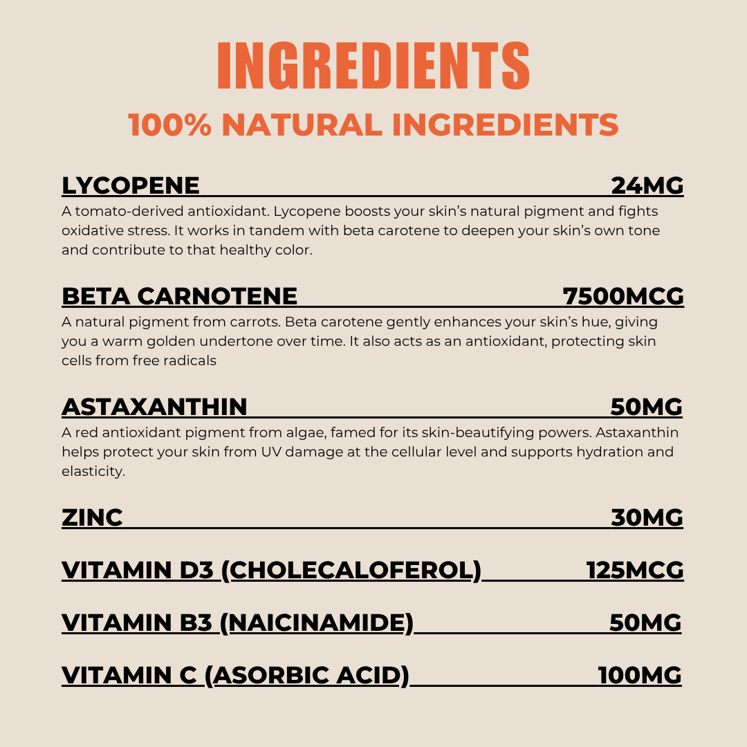 Natural Tanning Gummies