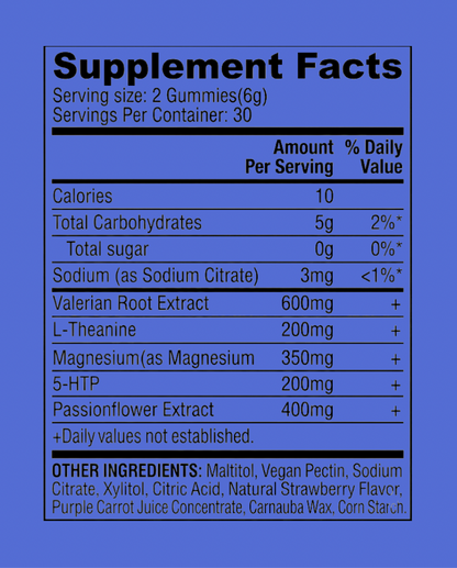 MELATONIN FREE SLEEP GUMMIES